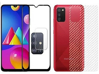 Bodoma Front and Back Screen Guard for Samsung Galaxy F02s(Pack of 2)