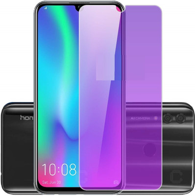 FlipSmartGuard Tempered Glass Guard for HONOR 10 LITE anti blue ray tempered glass full screen coverage (except edges), smart screen protector full screen coverage ( except edges) blue light resistant eyes protect film for (anti blue) full screen coverage (except edges) transparent(Pack of 2)