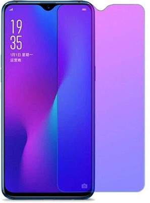 FlipSmartGuard Tempered Glass Guard for VIVO Y12 anti blue ray tempered glass full screen coverage (except edges), smart screen protector full screen coverage ( except edges) blue light resistant eyes protect film for (anti blue) full screen coverage (except edges) transparent(Pack of 2)