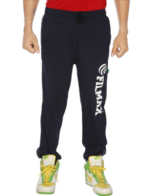 Filmax Printed Men Dark Blue Track Pants
