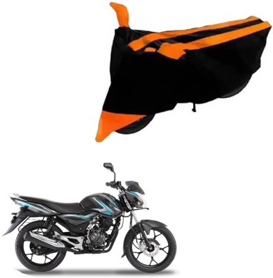 RONISH Waterproof Two Wheeler Cover for Bajaj(Discover 100 DTS-i, Orange)