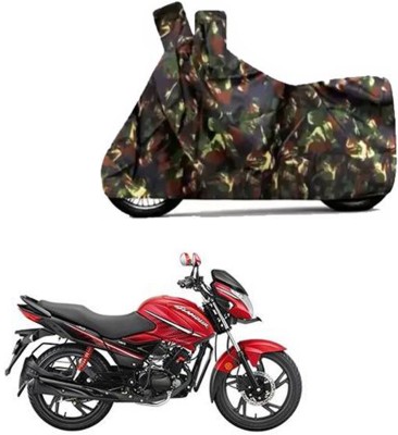 RONISH Waterproof Two Wheeler Cover for Hero(Glamour i3s, Multicolor)