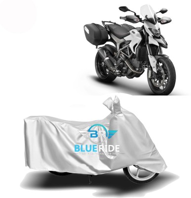 BLUERIDE Two Wheeler Cover for Ducati(Hyperstrada, Silver)