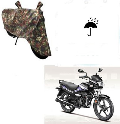 Atulit enterprises Waterproof Two Wheeler Cover for Hero(Super Splendor, Multicolor)