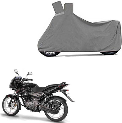 RONISH Waterproof Two Wheeler Cover for Bajaj(Pulsar 150 DTS-i, Grey)