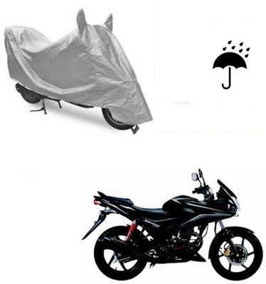 Atulit enterprises Waterproof Two Wheeler Cover for Honda(CBF Stunner, Silver)
