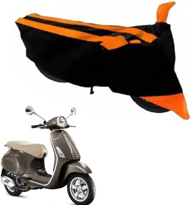 RONISH Waterproof Two Wheeler Cover for Piaggio(Vespa SXL, Orange)