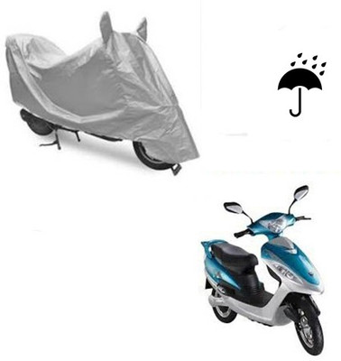 molaba Waterproof Two Wheeler Cover for BSA Motors(Diva, Silver)