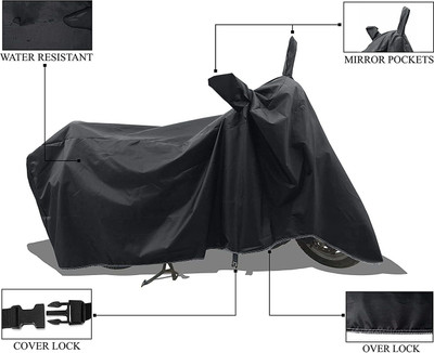 SIDDHARTH CREATION Waterproof Two Wheeler Cover for Mahindra(Rodeo RZ, Blue, Silver)