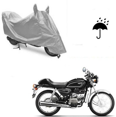 Feel heaven Waterproof Two Wheeler Cover for Hero(Splendor Pro Classic, Silver)