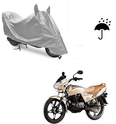 Atulit enterprises Waterproof Two Wheeler Cover for LML(Freedom, Silver)