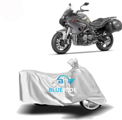 BLUERIDE Two Wheeler Cover for Benelli(TNT 600 GT, Silver)