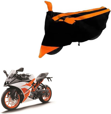 RONISH Waterproof Two Wheeler Cover for KTM(RC 200, Orange)