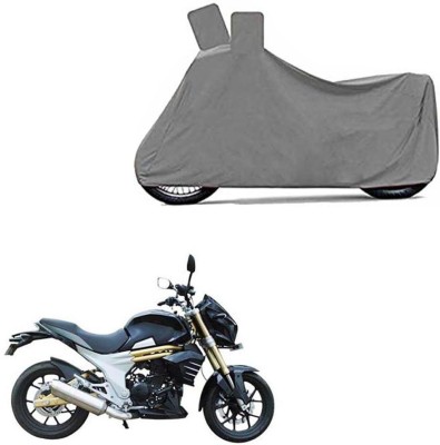 RONISH Waterproof Two Wheeler Cover for Mahindra(Mojo, Grey)