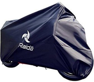 Raida Two Wheeler Cover for TVS(XL 100, Blue)