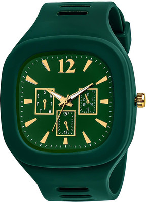 SPORT COLLECTION Square Multi DIAL Analog Silicon Strap ADDI Stylish Designer Analog Watch Analog Watch  - For Boys & Girls