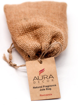 AuraDecor Romance Blocks Romance Car Freshener Hanging Jute Bag Set of 1.(1 Units)
