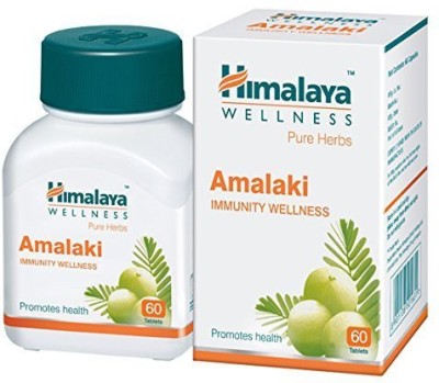 HIMALAYA Amalaki 60 Tab x 2 = 120 Tab(Pack of 2)