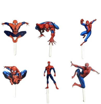 Hippity Hop Cake Topper(Multicolor Pack of 6)