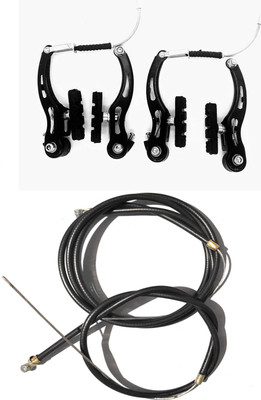 NNBS BIYCYCLE SOFT POWER BREAK WITH WIRE SET COMBO Bicycle Brake Disk(15 cm)