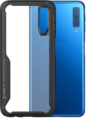 Phone Case Cover Bumper Case for Samsung Galaxy A7 2018 Edition(Black, Transparent, Grip Case)