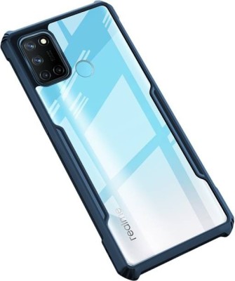 KGL KING Front & Back Case for Realme 7i, Realme C17(Black, Transparent, Shock Proof)