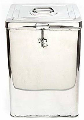 Namo International Steel Utility Container  - 15 L(Silver)