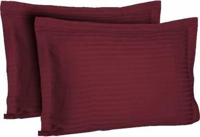 JAWALA CREATION Satin Pillows Cover(Pack of 2, 69 cm*44 cm, Brown)