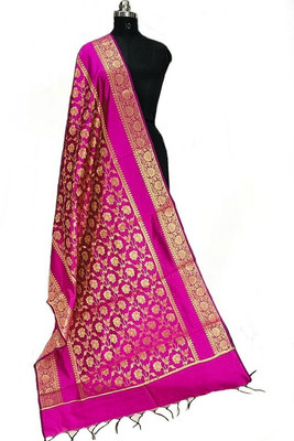 The SDF India Art Silk Woven Women Dupatta