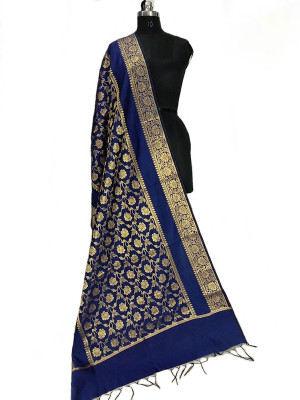 The SDF India Art Silk Woven Women Dupatta