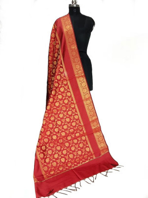 The SDF India Art Silk Woven Women Dupatta