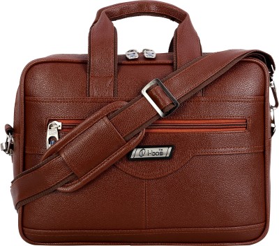 i-bag Men & Women Tan Messenger Bag