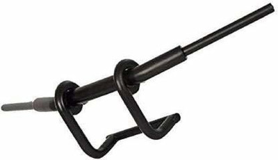 Bullkartzone Heavy Duty Bike Monk Handlebar Thick Pipe Rod Handle Bar for Bike (Black) Handle Bar(Black)