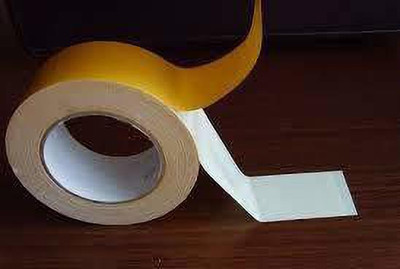 DN BROTHERS Double-Sided Handheld Dispenser Cello tape (Manual)(Set of 1, White)