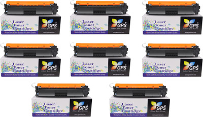GPS Colour Your Dreams Gps 30A / CF230A Toner Cartridge Compatible for HP Laserjet Pro M203,M203d,M203dn,M203dw,M227,M227sM227d,M227fdn,M227fdw,M227sdn MFP { Pack Of 8 Pcs } Black Ink Toner