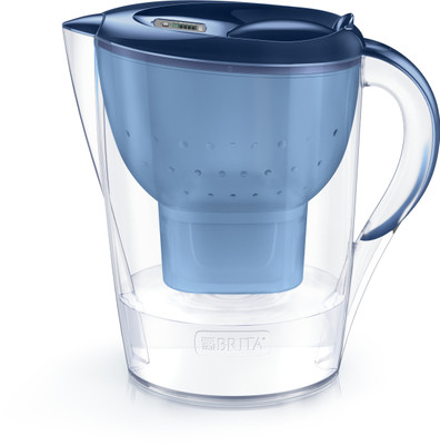 BRITA Marella 2.4 L Gravity Based Water Purifier(Blue, Clear)