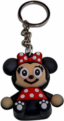 heeva creation Cute Minnie Mouse Keychain (multi colour) Key Chain