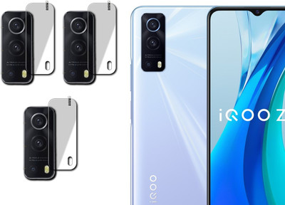 HIRDESH Back Camera Lens Glass Protector for VIVO IQOO Z3 5G(Pack of: 3)