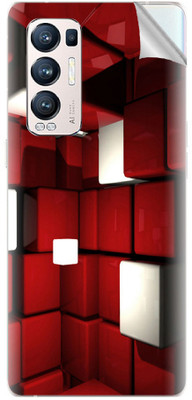 tiddler Oppo Reno5 Pro plus 5G Mobile Skin(Red)