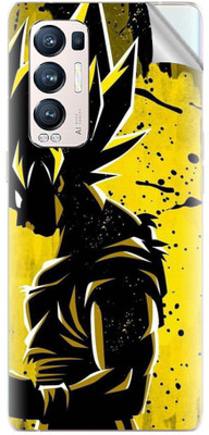 Snooky Oppo Reno5 Pro plus 5G Mobile Skin(Yellow)