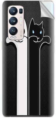 tiddler Oppo Reno5 Pro plus 5G Mobile Skin(Black)