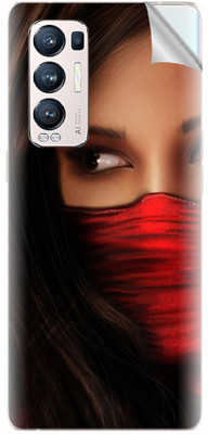Snooky Oppo Reno5 Pro plus 5G Mobile Skin(Red)