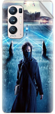 Snooky Oppo Reno5 Pro plus 5G Mobile Skin(Blue)