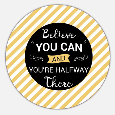 Alwaysgifts Non-Slip Round Mouse Pad/Game Pad for Desktops, Computer PC and Laptop for Office and Home Non Slip Base Mousepad(Multicolor_031)