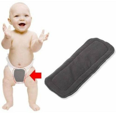 Fabus India 5 Layer Bamboo Charcoal Inserts Liners Natures Cloth Diaper Liner ()