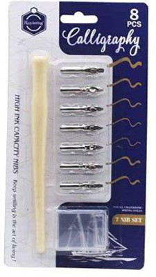 Like it Calligraphy Dip Pen Calligraphy(Pack of 8, Ink Color - Black)