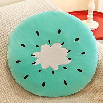 Peach Cuddle Microfibre Fruits Cushion Pack of 1(Green)