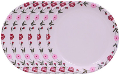 CARNIVAL SMART ROUND MODEL NO-06,10 INCHFULL DINNER PLATE SET 6 PCS OF MELAMINE Dinner Plate(Pack of 6)