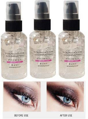 BTNT WATER PROOF GEL PRIMER COMBO OF 3  Primer  - 90 ml(TRANSPARENT)