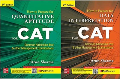 How To Prepare For QUANTITATIVE APTITUDE For CAT | 9th Edition With How To Prepare For DATA INTERPRETATION For CAT | 7th Edition(Paperback, Arun Sharma)